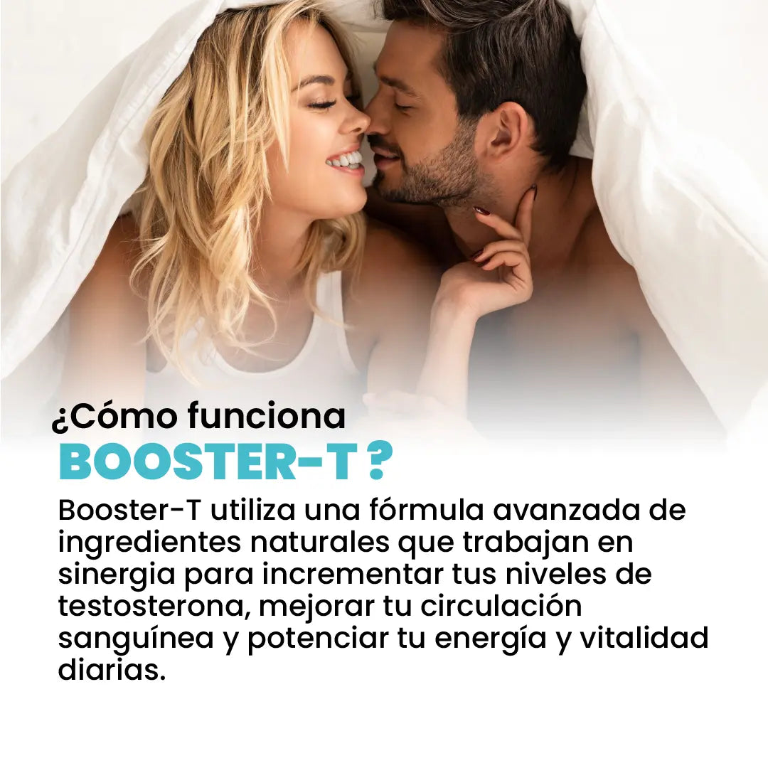 Booster-T - Desata Tu Potencia Masculina - OFERTA 2X1