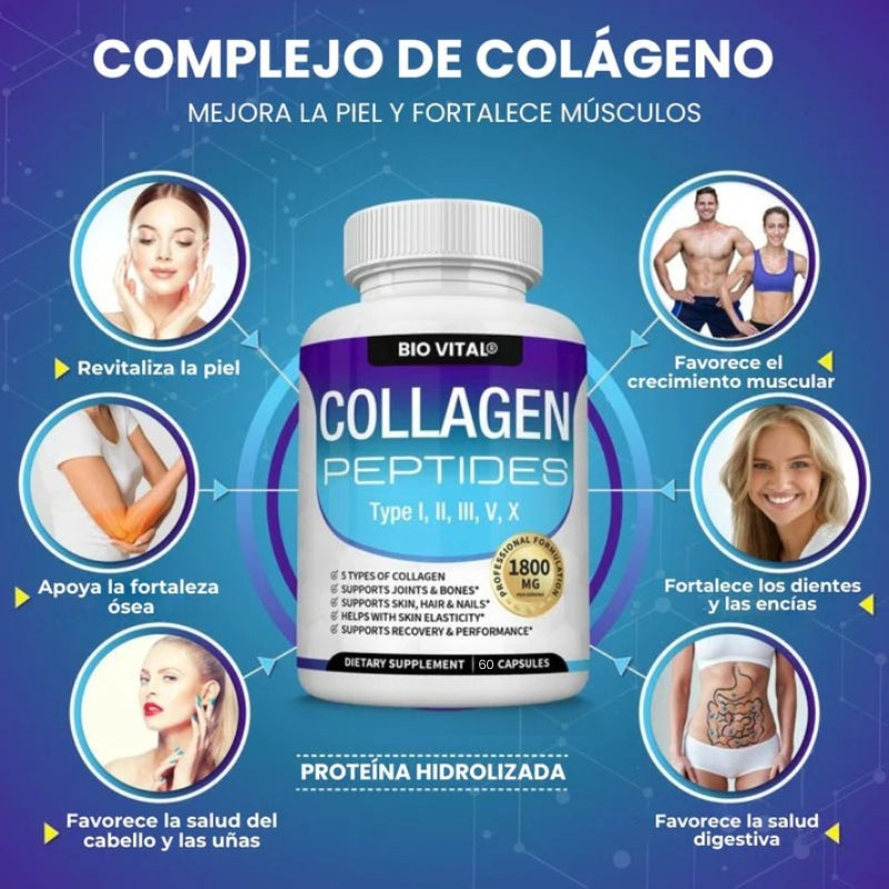 Bio Vital Colágeno® de Alta Pureza Anti-Edad - OFERTA 2X1