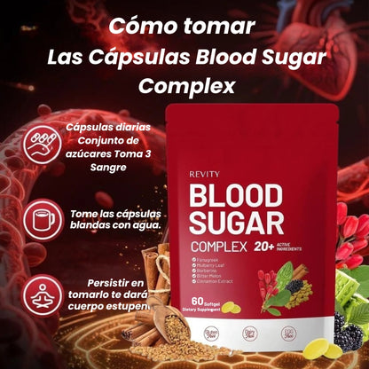 Blood Sugar – Regula tus niveles de azúcar y mejora tu energía - OFERTA 2X1